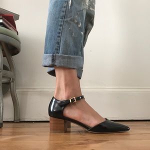 ASOS Pointed Toe Ankle Strap Heel